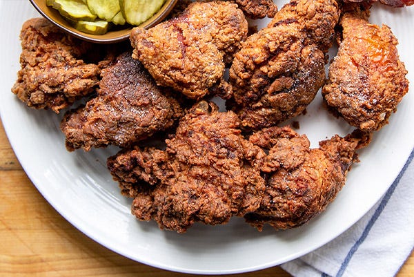 Fried Chicken on a plate
